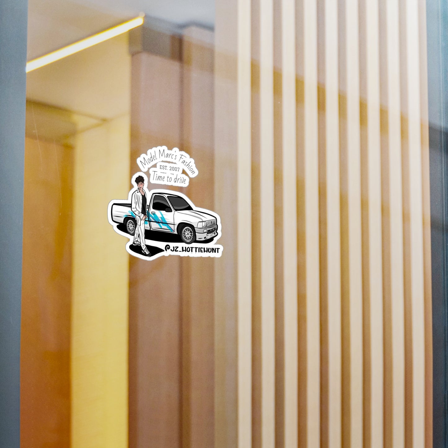 Car Enthusiast Kiss-Cut Vinyl Decals, Custom Stickers for Vehicle, Gift for Him, Truck Lover Decoration, Cool Auto Sticker Pack