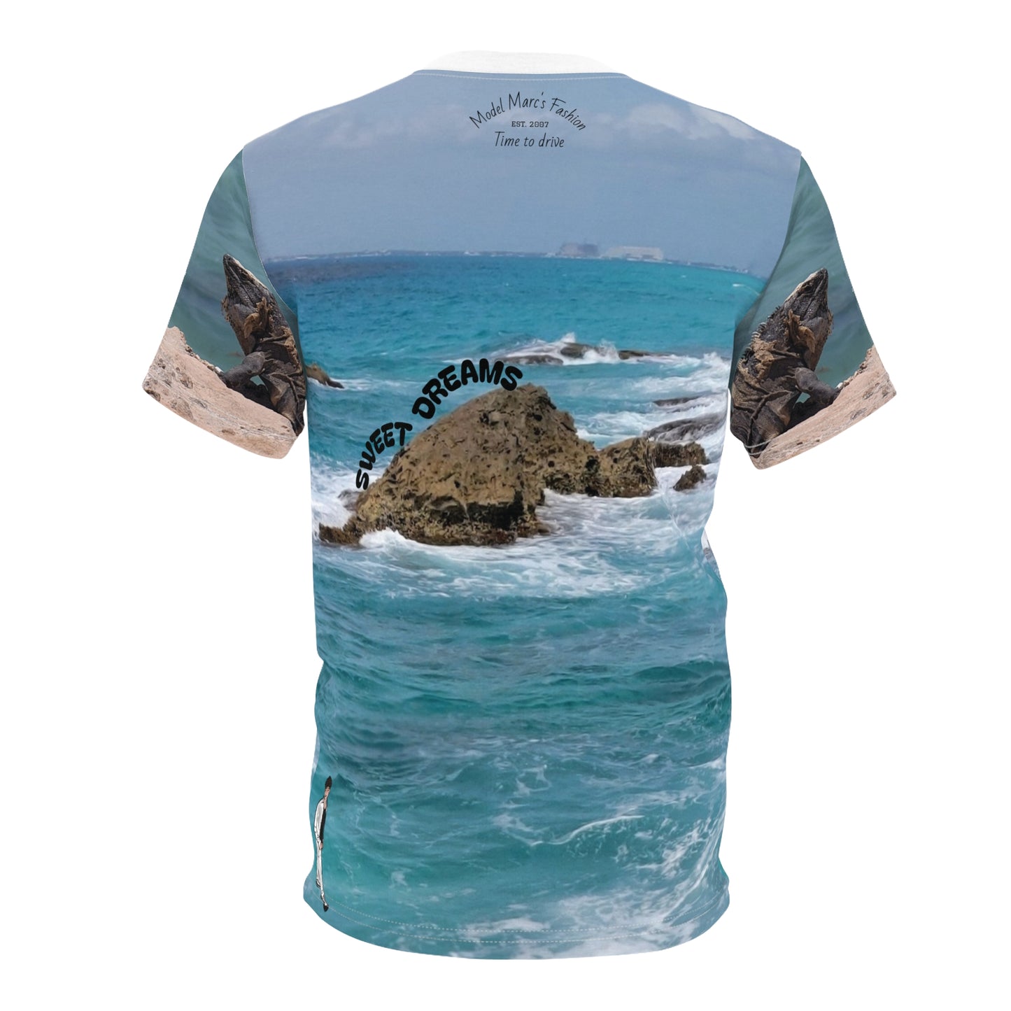 Ocean Waves Graphic Tee, Beach Vibes Shirt, Summer Fashion, Vacation Outfit, Casual Wear, Gift for Beach Lovers