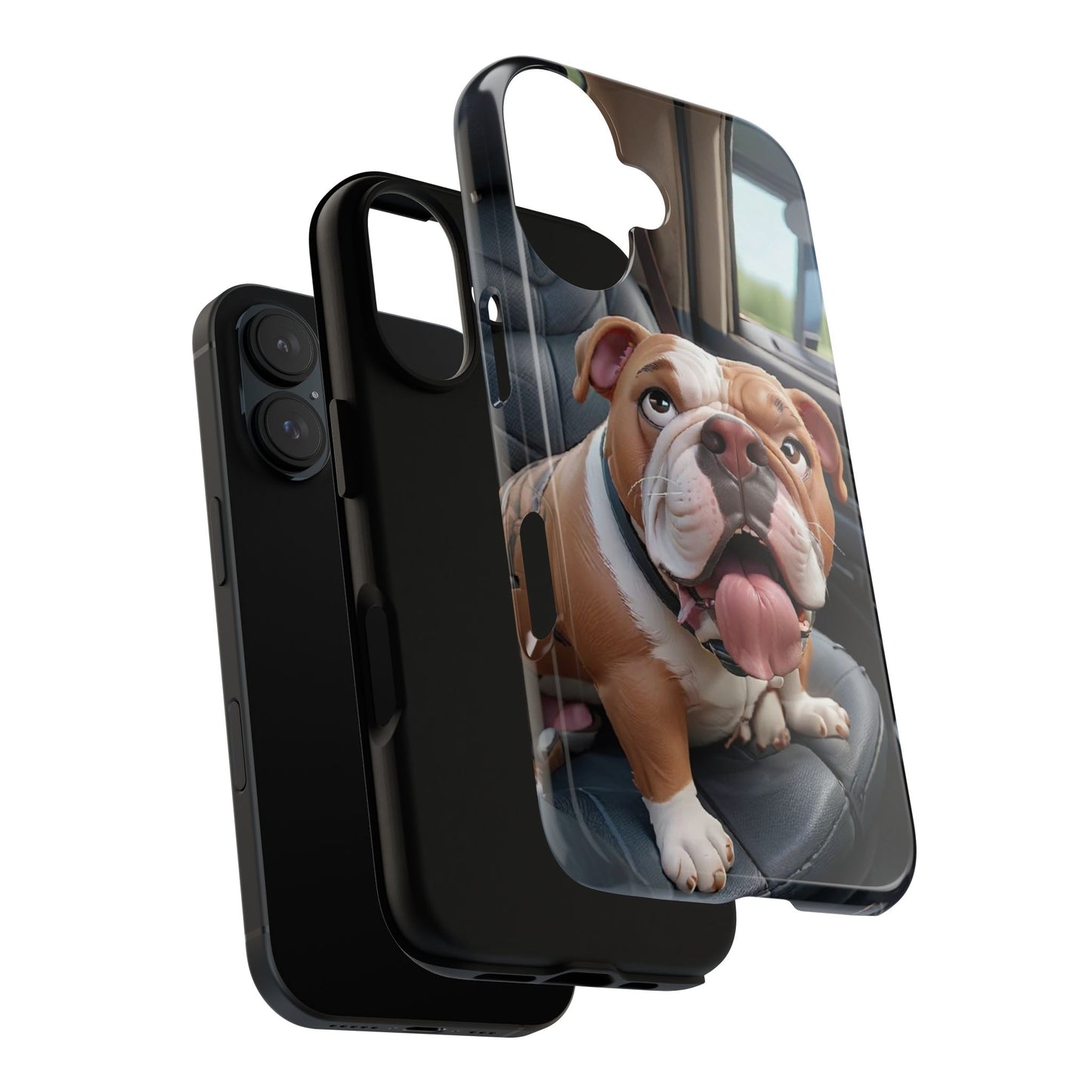 Bulldog Phone Case iPhones | Tough Cases for Animal Lovers, Cute Dog Design, Pet Gift, Phone Accessories, Dog Mom Essentials