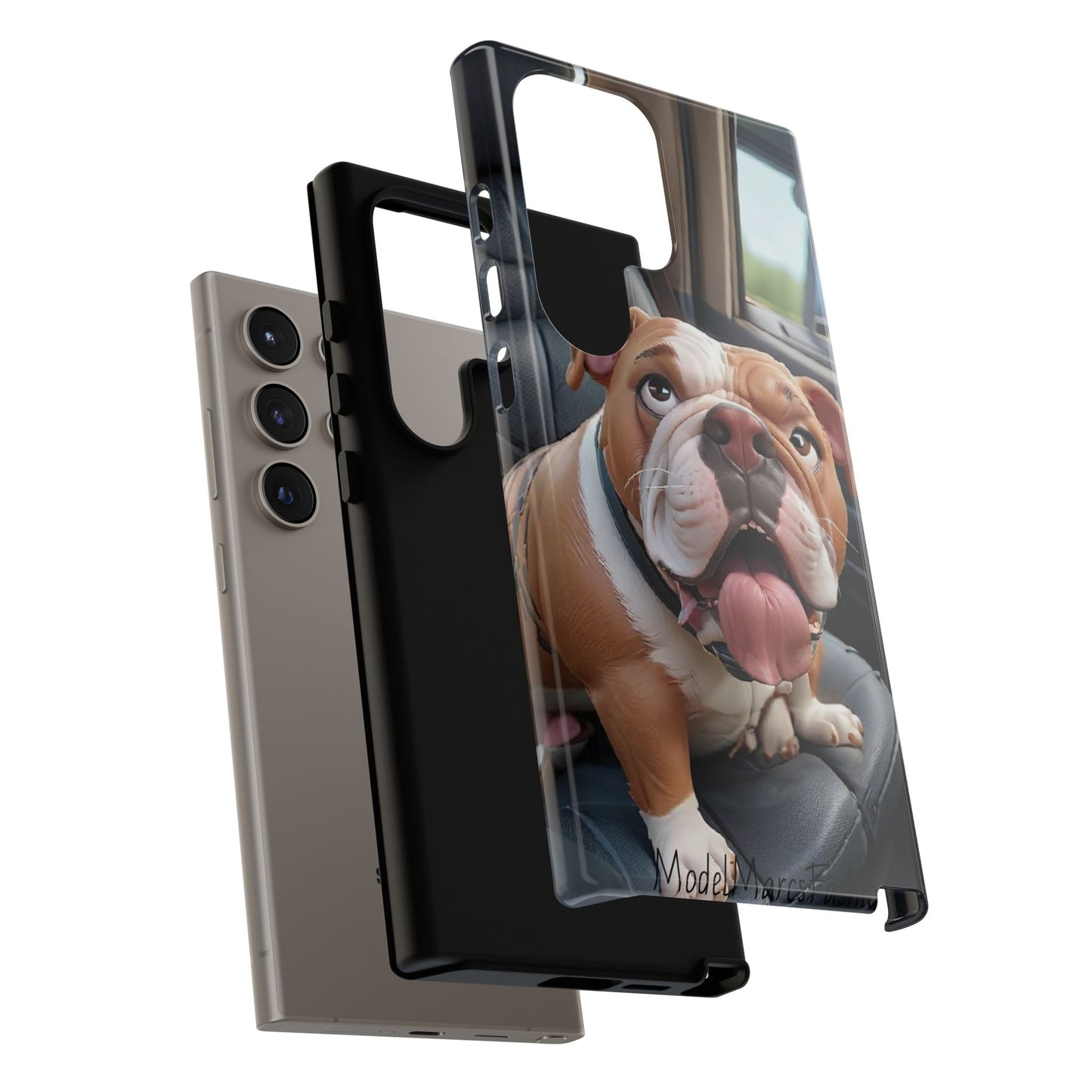 Bulldog Phone Case Samsung/Google - Tough Cases for Dog Lovers