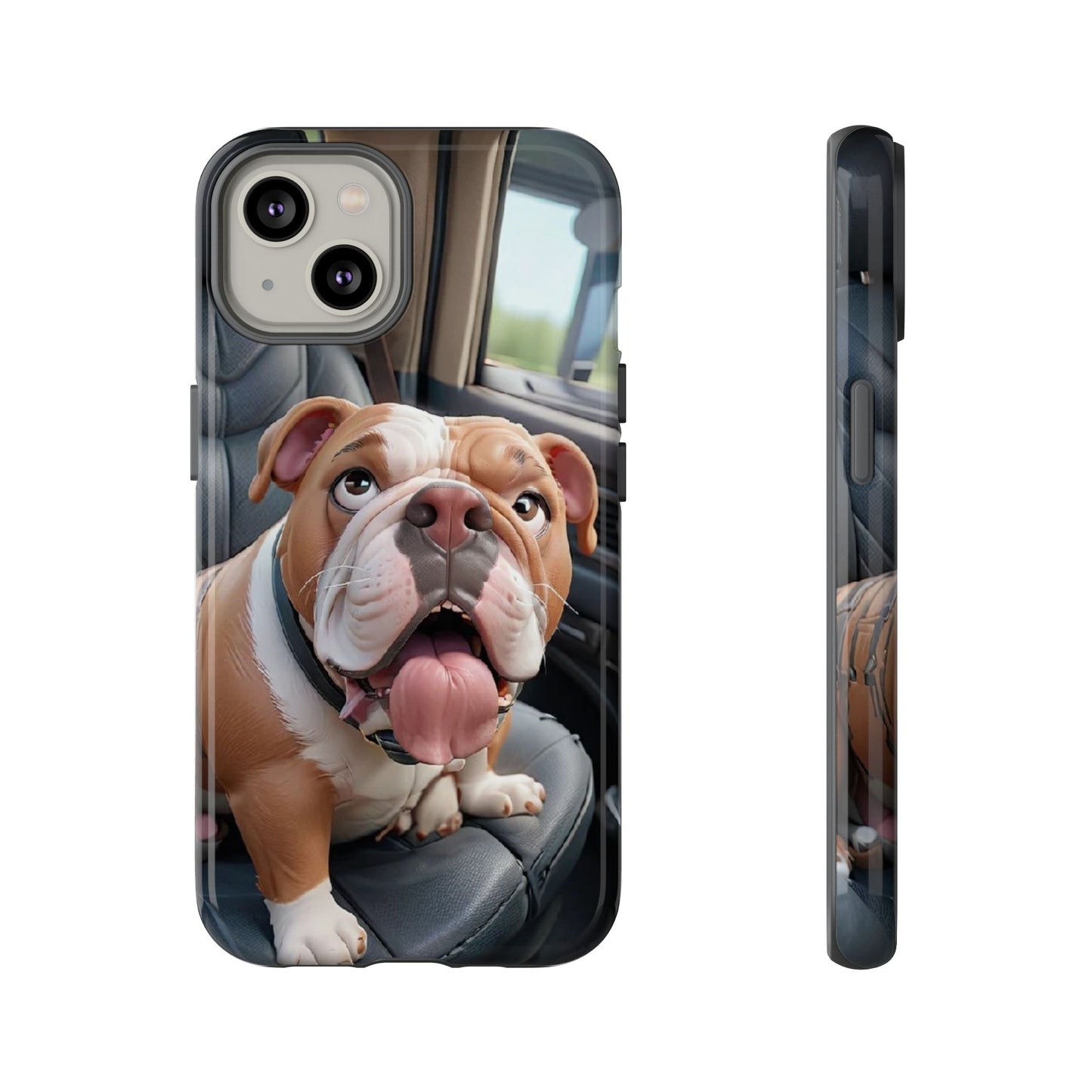 Bulldog Phone Case iPhones | Tough Cases for Animal Lovers, Cute Dog Design, Pet Gift, Phone Accessories, Dog Mom Essentials