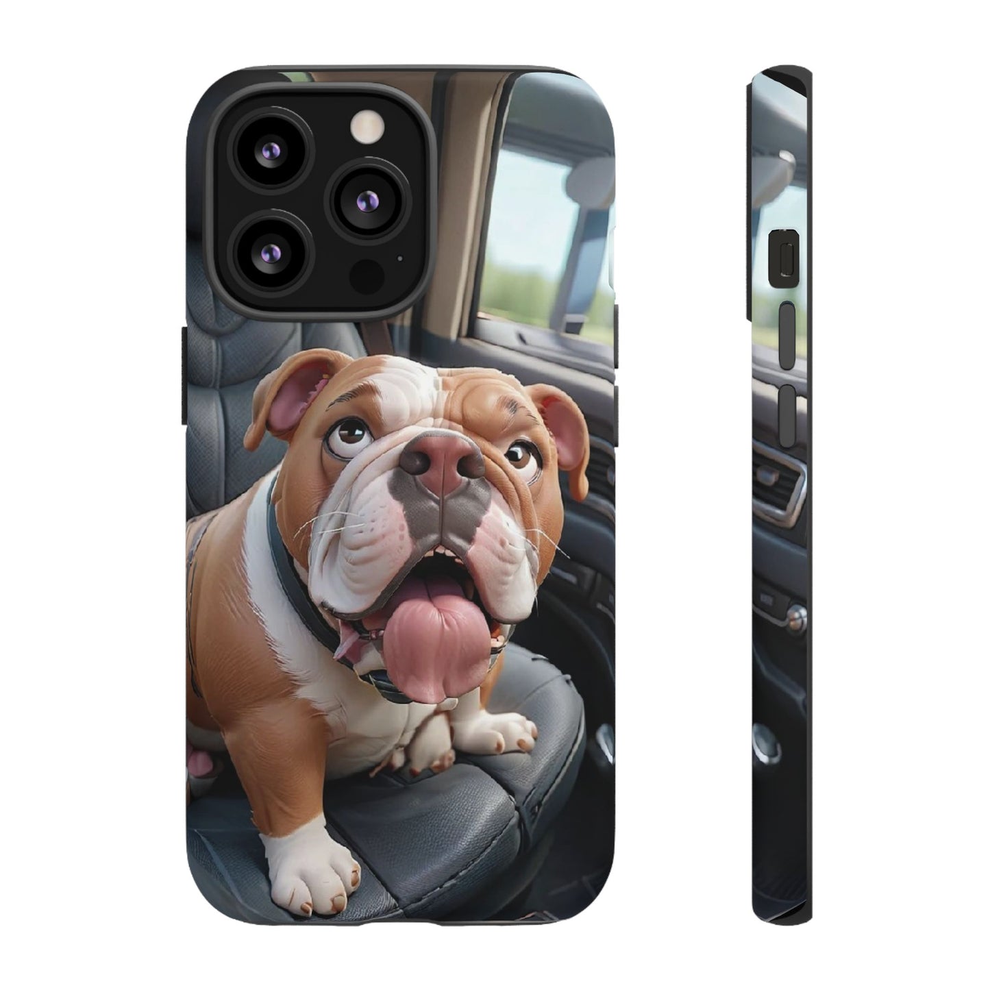 Bulldog Phone Case iPhones | Tough Cases for Animal Lovers, Cute Dog Design, Pet Gift, Phone Accessories, Dog Mom Essentials