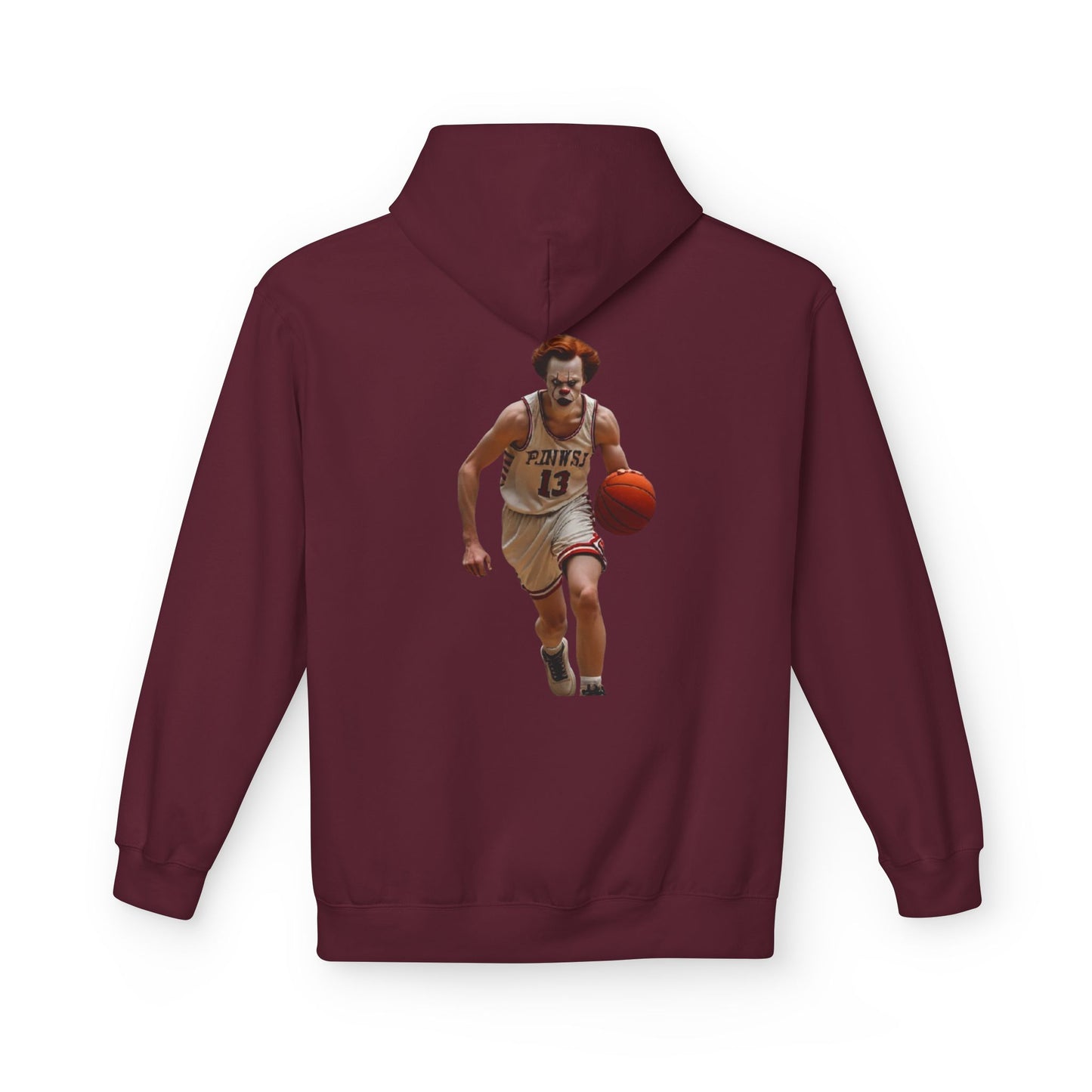 Clowning Around Fleece Hoodie - Perfect Gift for Sports Lovers, Athletes, Team Merch, Inspirational Apparel, Birthday & Game Day