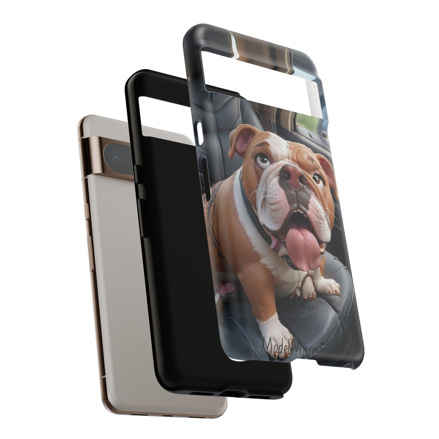 Bulldog Phone Case Samsung/Google - Tough Cases for Dog Lovers