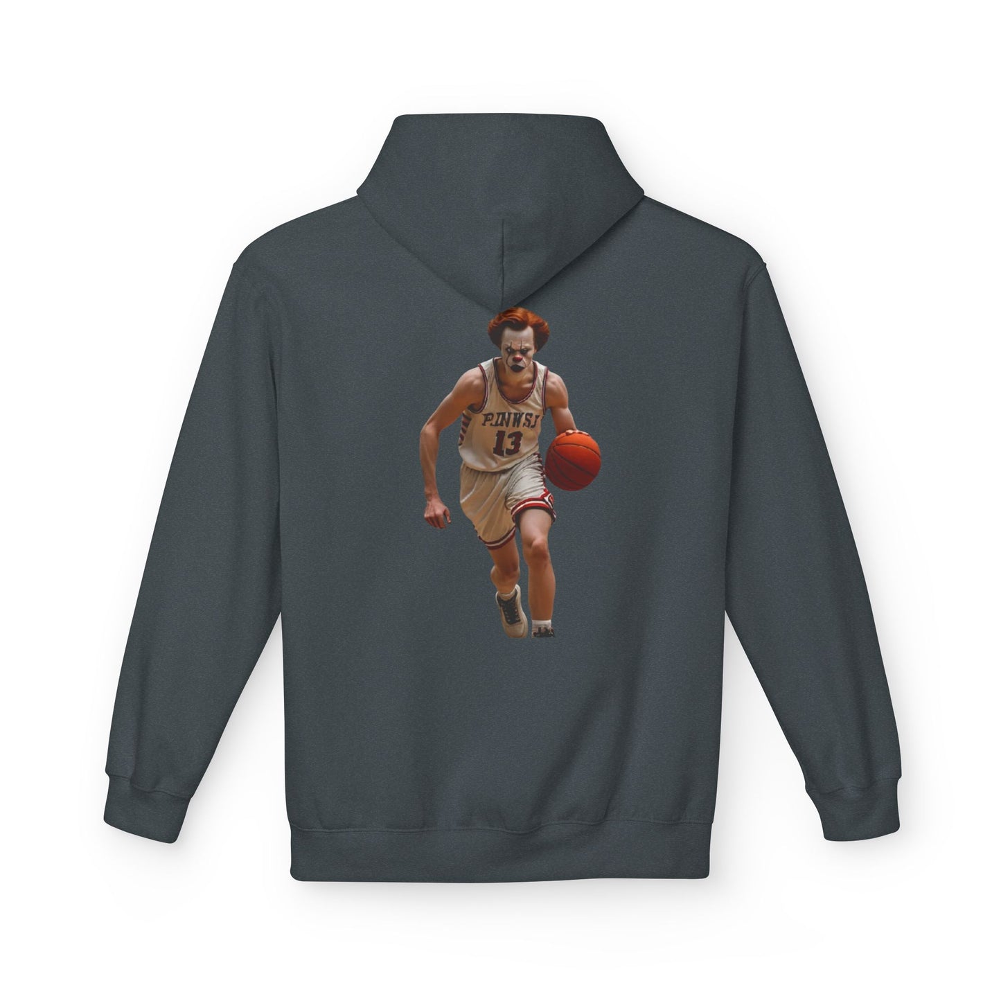 Clowning Around Fleece Hoodie - Perfect Gift for Sports Lovers, Athletes, Team Merch, Inspirational Apparel, Birthday & Game Day