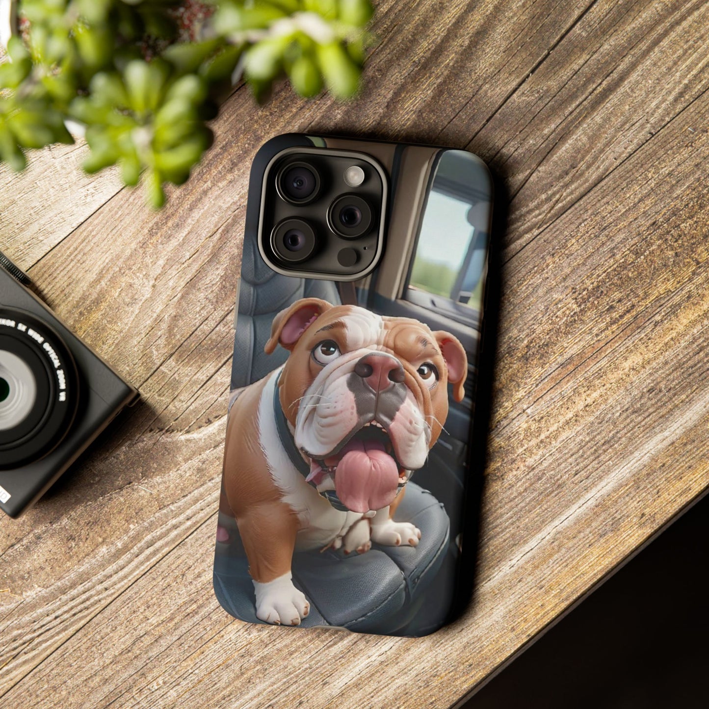 Bulldog Phone Case iPhones | Tough Cases for Animal Lovers, Cute Dog Design, Pet Gift, Phone Accessories, Dog Mom Essentials