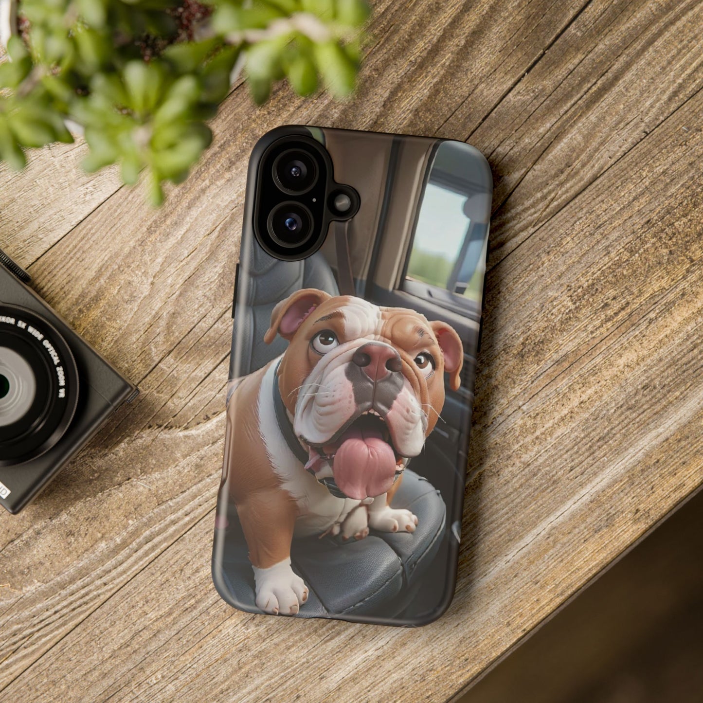 Bulldog Phone Case iPhones | Tough Cases for Animal Lovers, Cute Dog Design, Pet Gift, Phone Accessories, Dog Mom Essentials