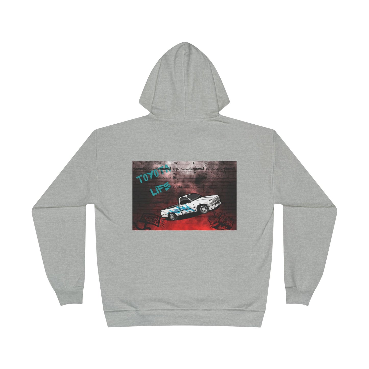Toyota Life Hoodie — Retro Graffiti Car Pullover