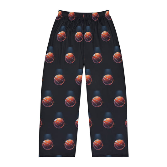 Basketball Men's Pajama Pants | Comfortable Loungewear for Sports Fans | Gifts for Him, Sleepwear, Relaxation, Sports Theme