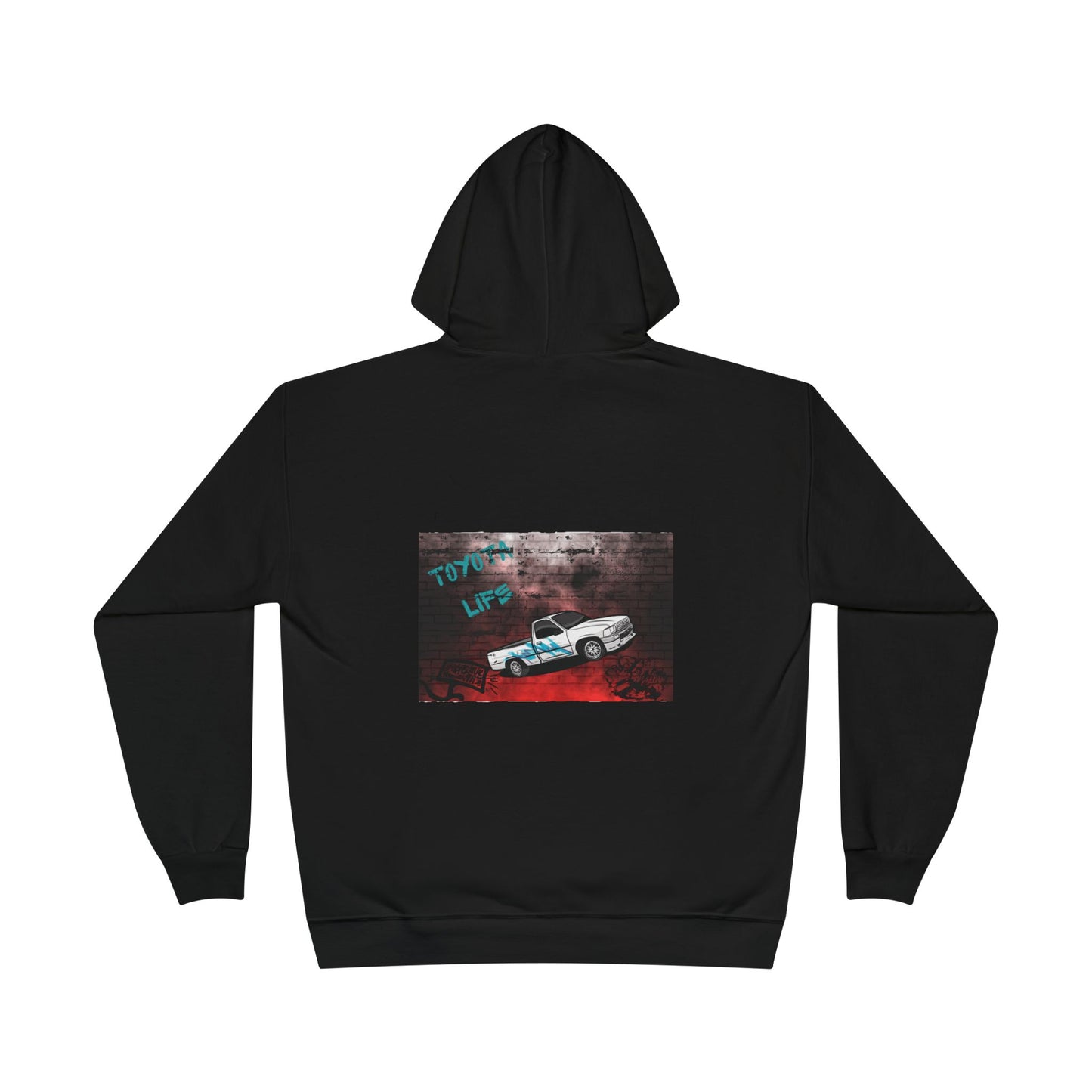 Toyota Life Hoodie — Retro Graffiti Car Pullover