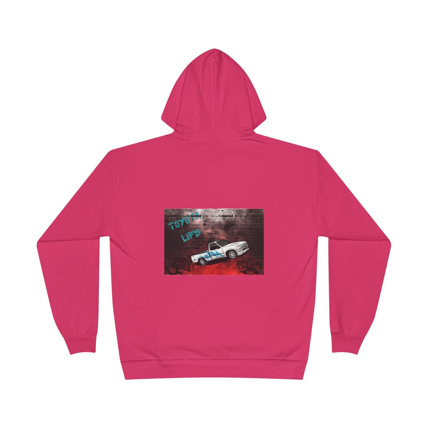 Toyota Life Hoodie — Retro Graffiti Car Pullover