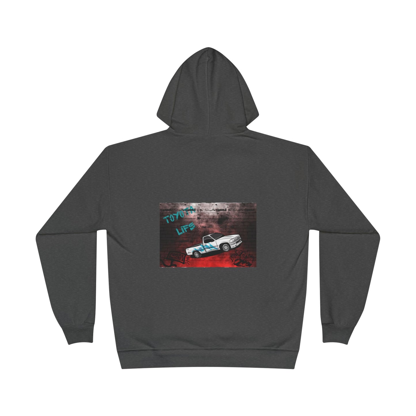 Toyota Life Hoodie — Retro Graffiti Car Pullover